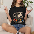 Comfort Colors® Probably Just Gonna Jingle Some of the Way I'm Tired T-Shirt, Funny Christmas Humor Gift, Tired Holiday Lover Gift