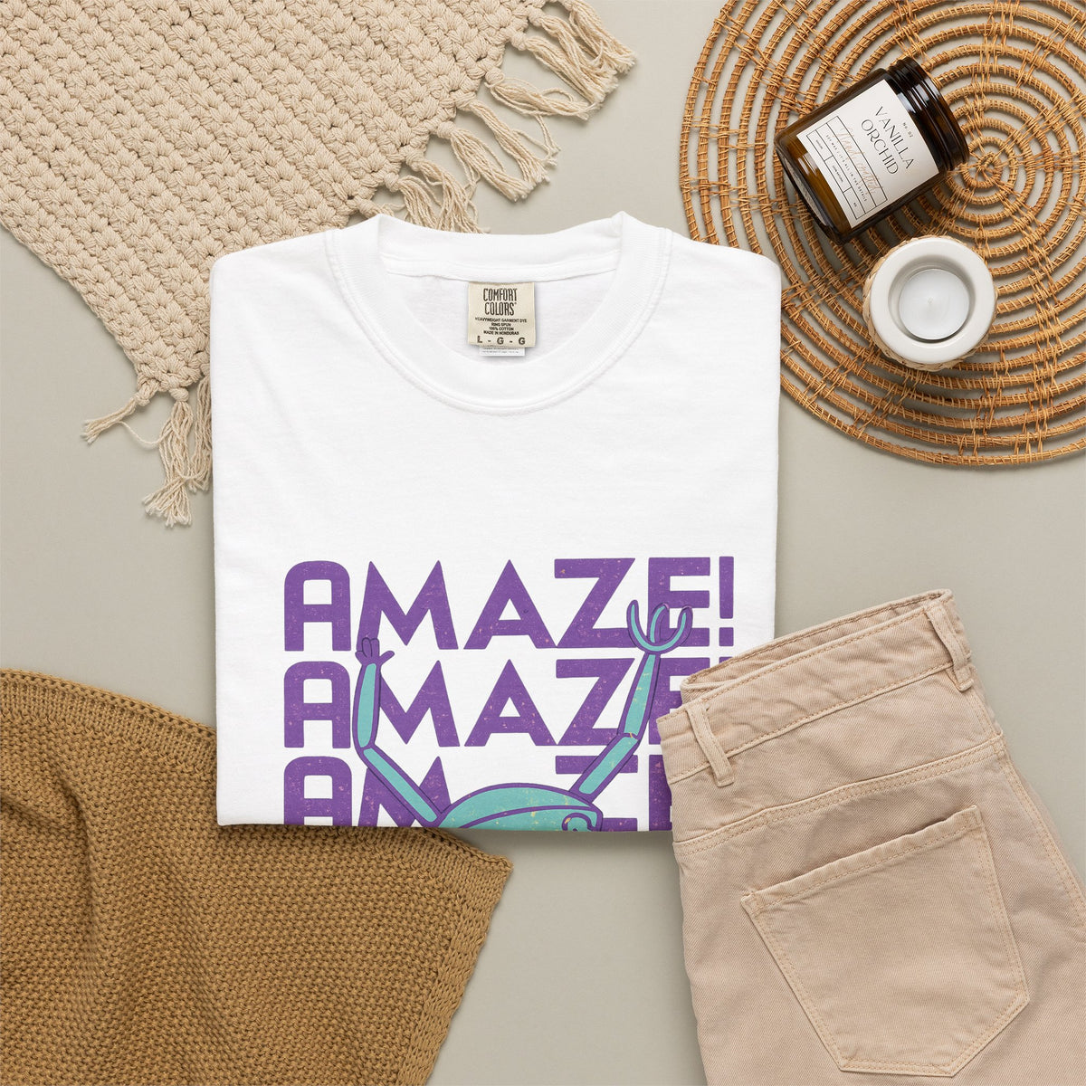 Comfort Colors® Amaze Rocky Graphic T-Shirt