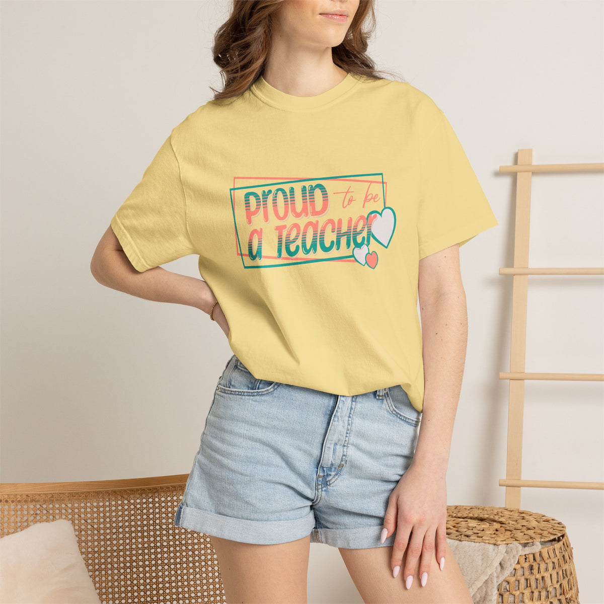 Comfort Colors® Proud to be a Teacher Shirt Teacher Appreciation Gift, Teacher Tee, Back to School Shirt, End of Year Teacher Gift