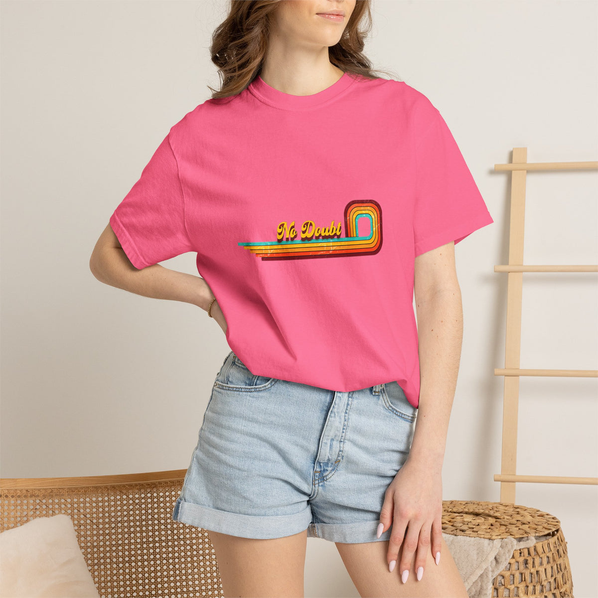 Comfort Colors® No Doubt Retro Rainbow T-Shirt