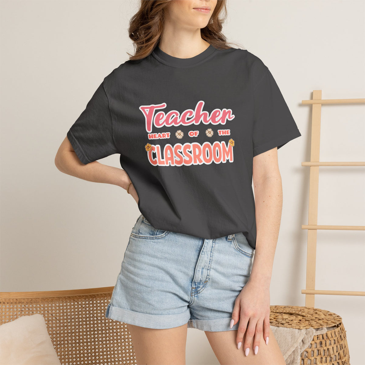 Comfort Colors® Teacher Heart of the Classroom Shirt, Teacher Appreciation Gift, Teacher Tee, Back to School Shirt, End of Year Teacher Gift