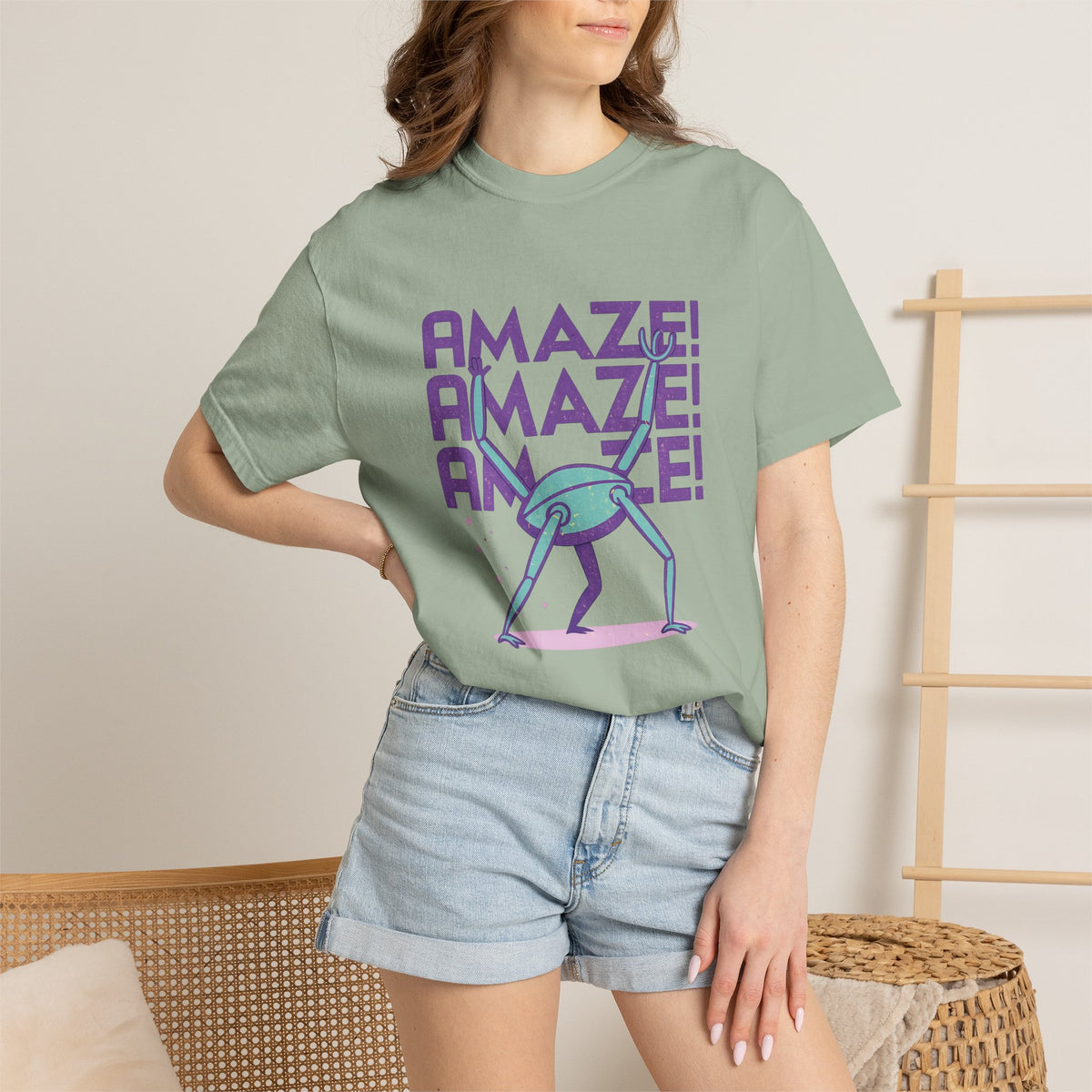Comfort Colors® Amaze Rocky Graphic T-Shirt