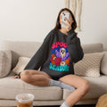 Spooky Season ghost floral Sweatshirt, Cute Ghost Halloween Gift, Colorful Floral Ghost Graphic Tee, Spooky Season Lover Gift
