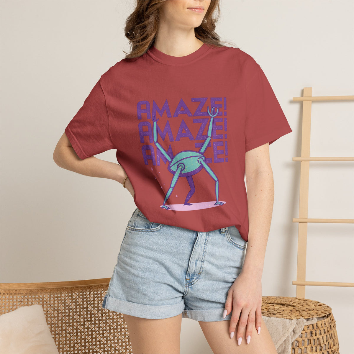 Comfort Colors® Amaze Rocky Graphic T-Shirt