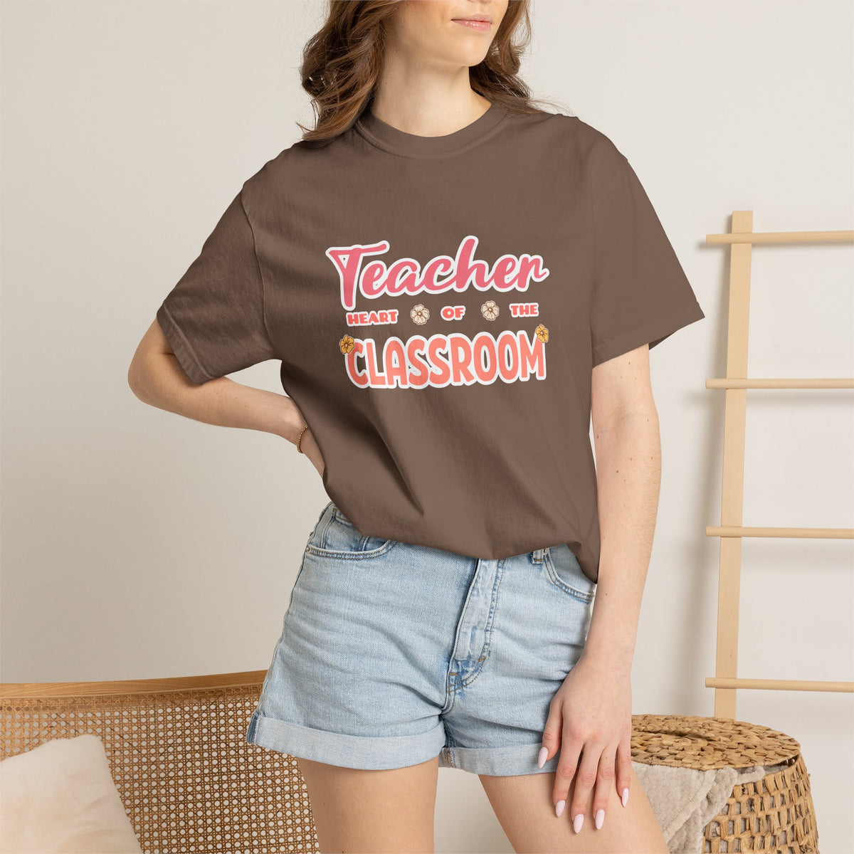 Comfort Colors® Teacher Heart of the Classroom Shirt, Teacher Appreciation Gift, Teacher Tee, Back to School Shirt, End of Year Teacher Gift