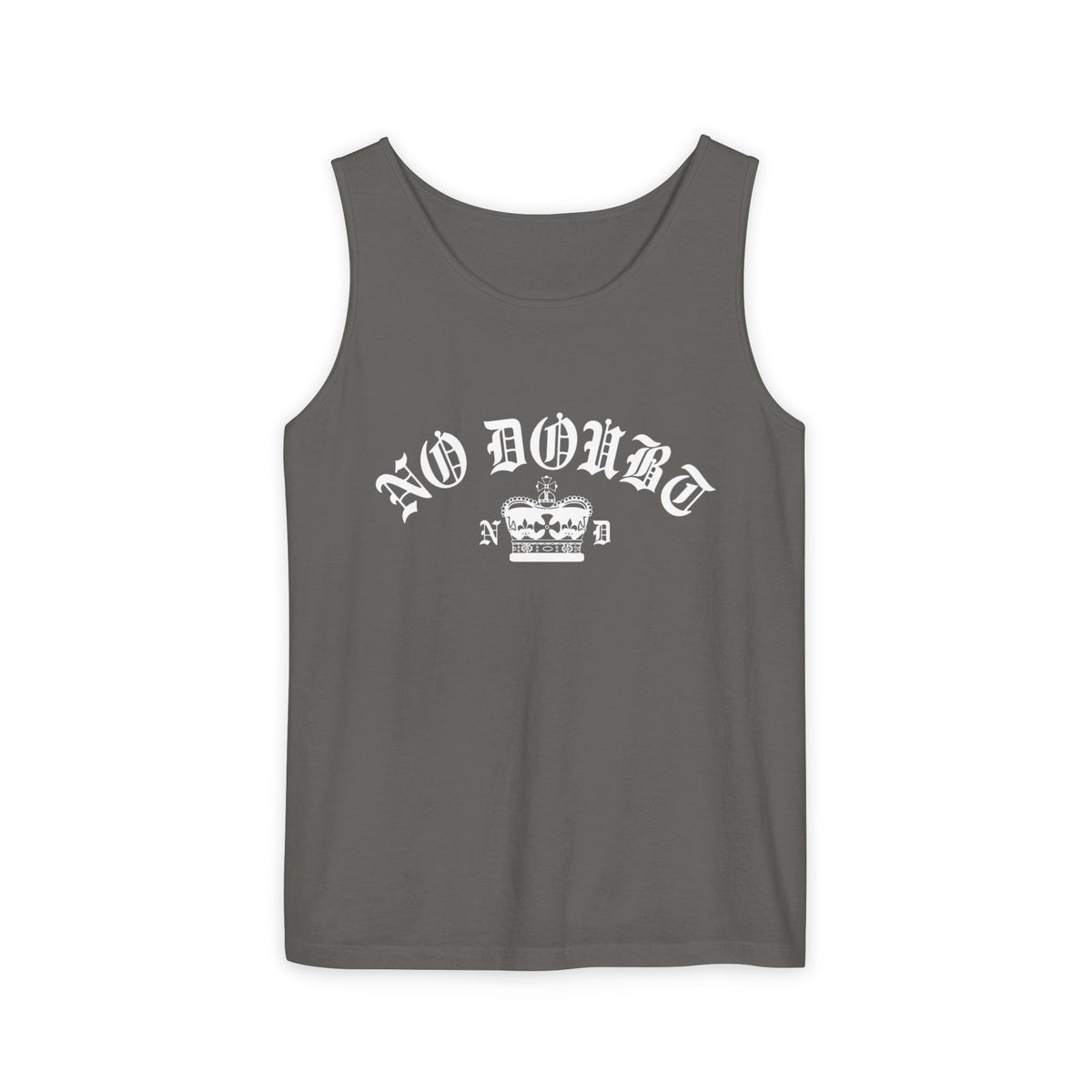 Comfort Colors® No Doubt Band Unisex Tank top, 90s Ska Punk Rock Graphic Tee, Tragic Kingdom Era Orange Crop Top,Retro Gwen Stefani Fan Gift