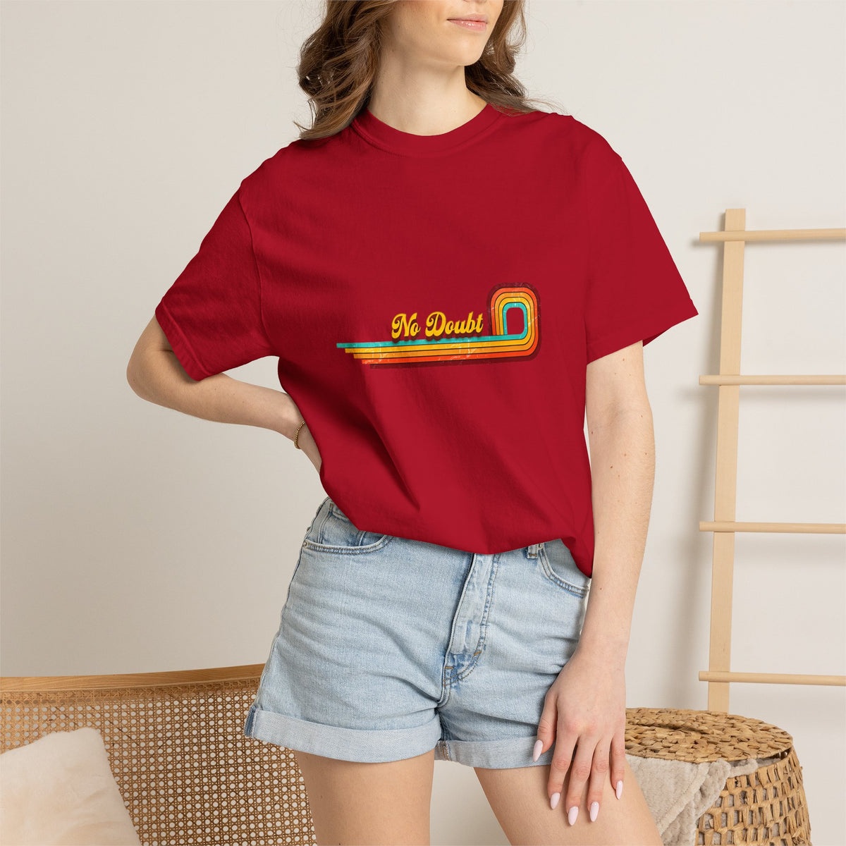 Comfort Colors® No Doubt Retro Rainbow T-Shirt