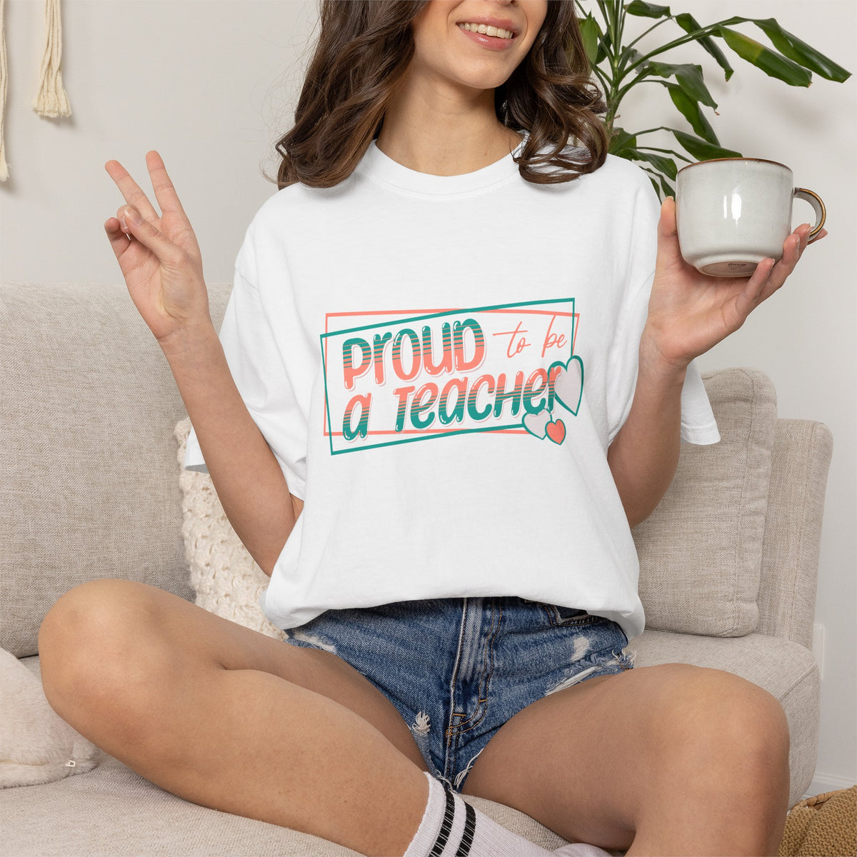 Comfort Colors® Proud to be a Teacher Shirt Teacher Appreciation Gift, Teacher Tee, Back to School Shirt, End of Year Teacher Gift