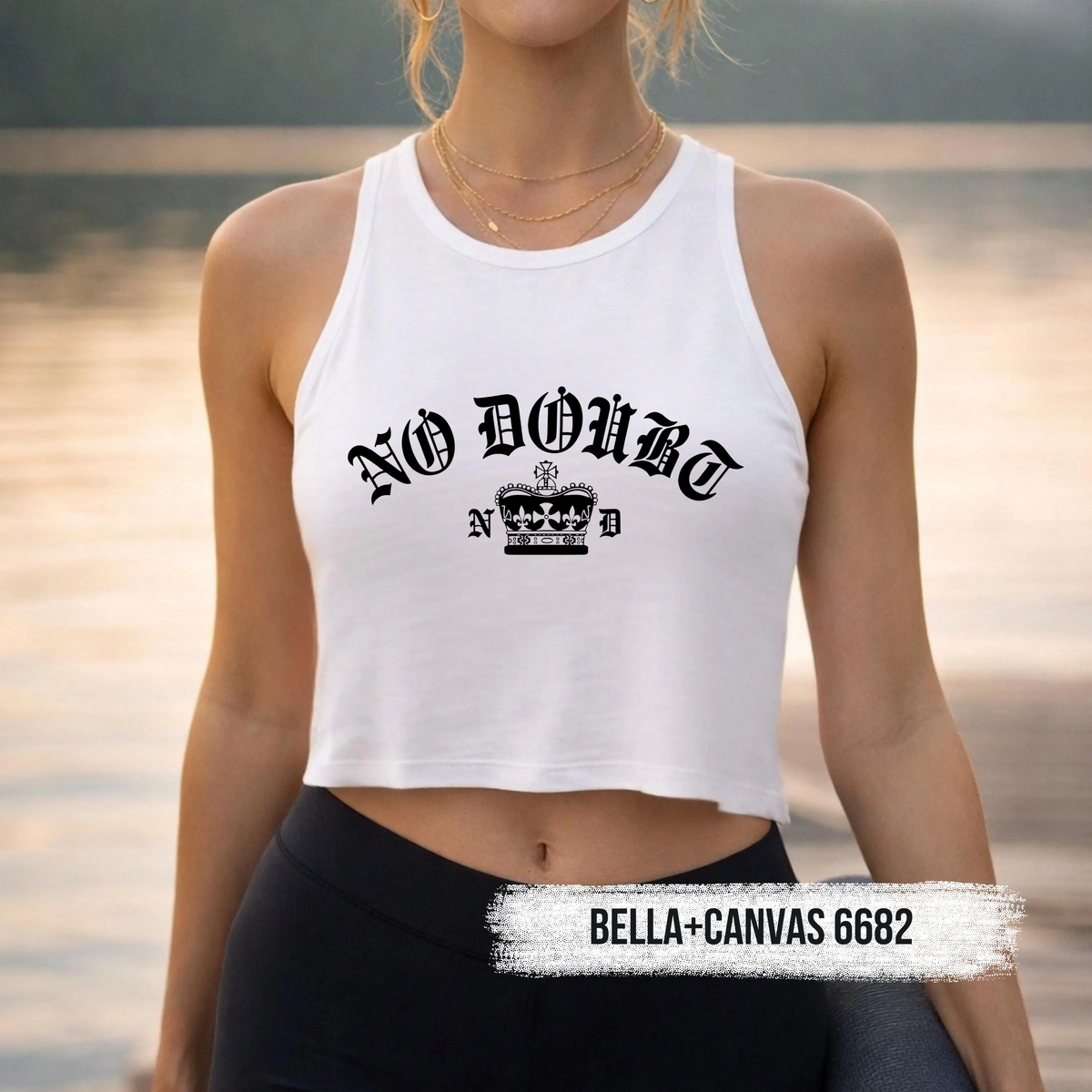 No Doubt Band Unisex Tank top, 90s Ska Punk Rock Graphic Tee, Tragic Kingdom Era Orange Crop Top, Retro Gwen Stefani Fan Gift
