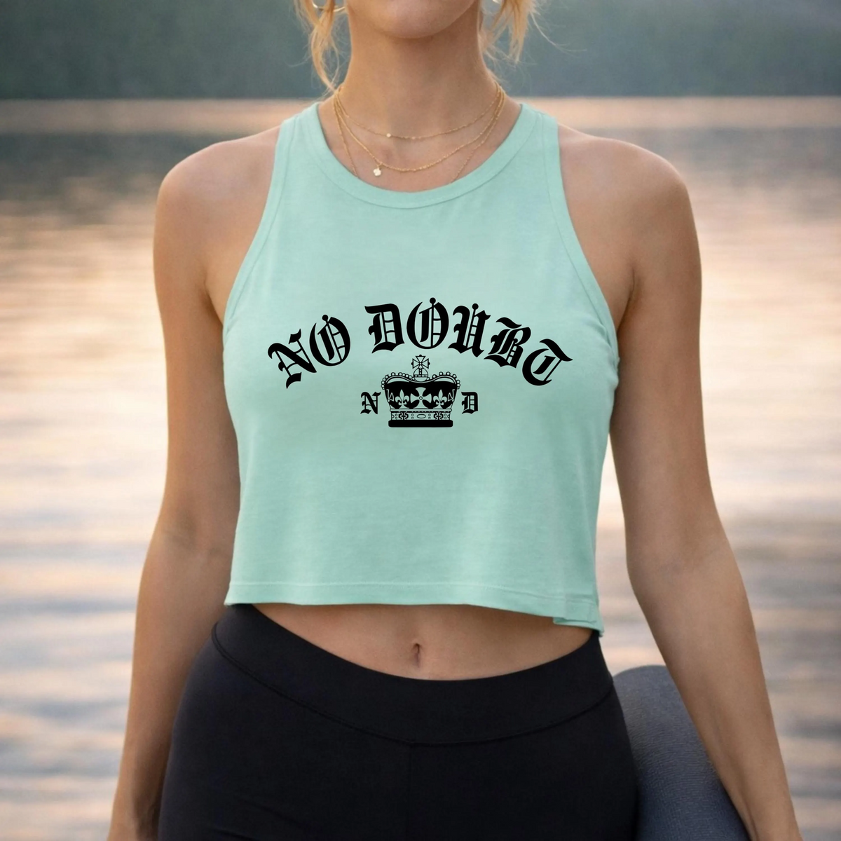 No Doubt Band Unisex Tank top, 90s Ska Punk Rock Graphic Tee, Tragic Kingdom Era Orange Crop Top, Retro Gwen Stefani Fan Gift