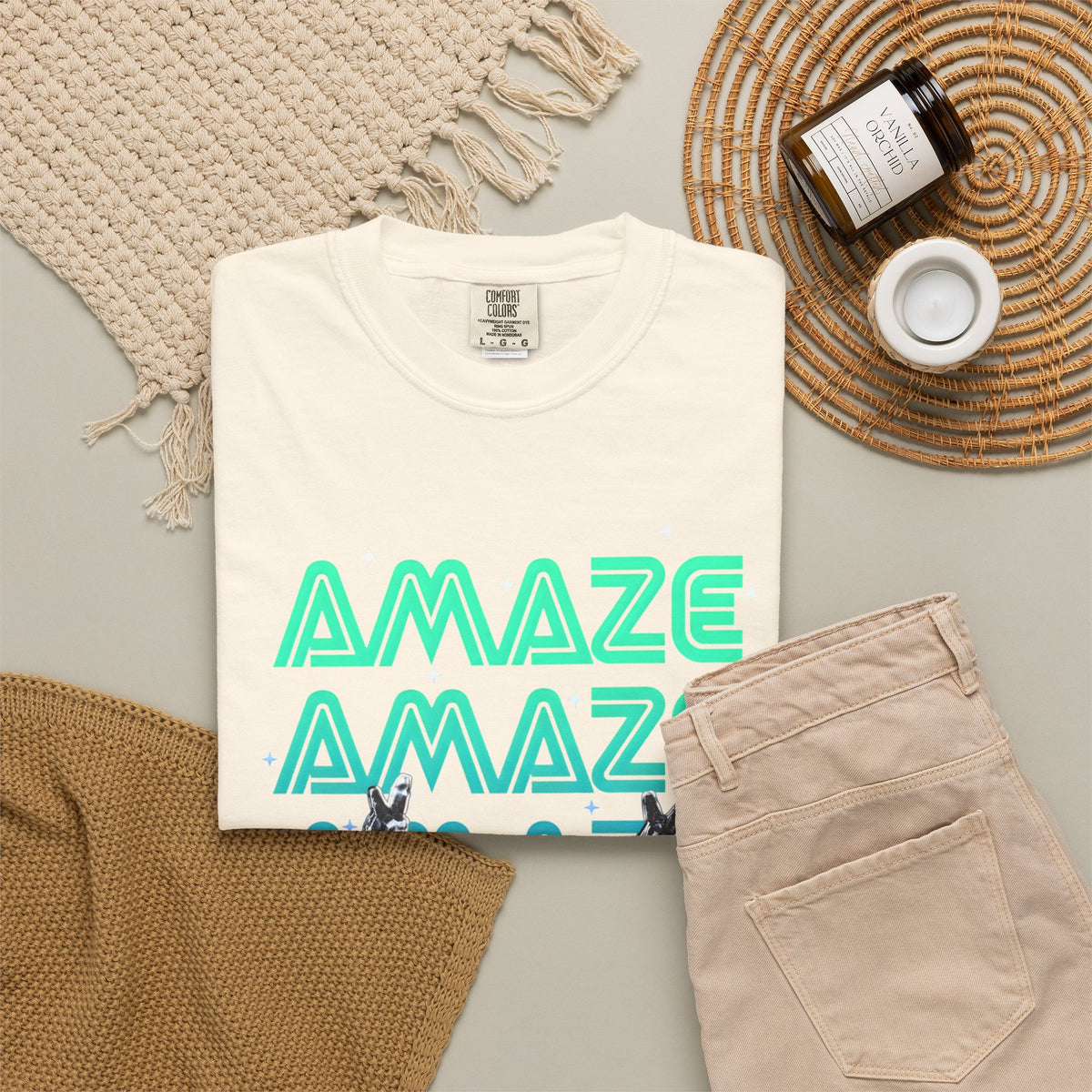Comfort Colors® Amaze Rocky Vintage T-Shirt, Project Hail Mary Inspired Sci Fi Tee