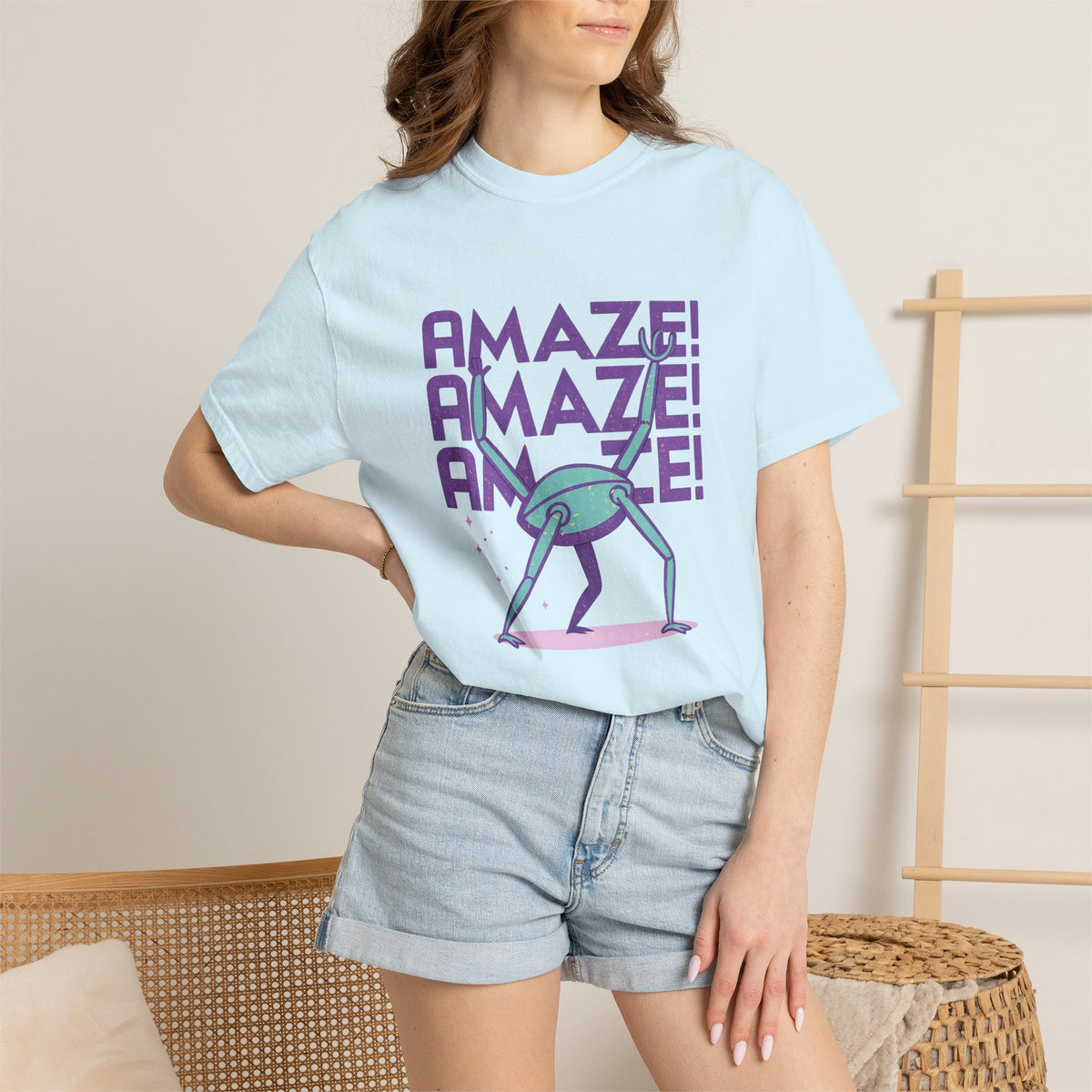 Comfort Colors® Amaze Rocky Graphic T-Shirt