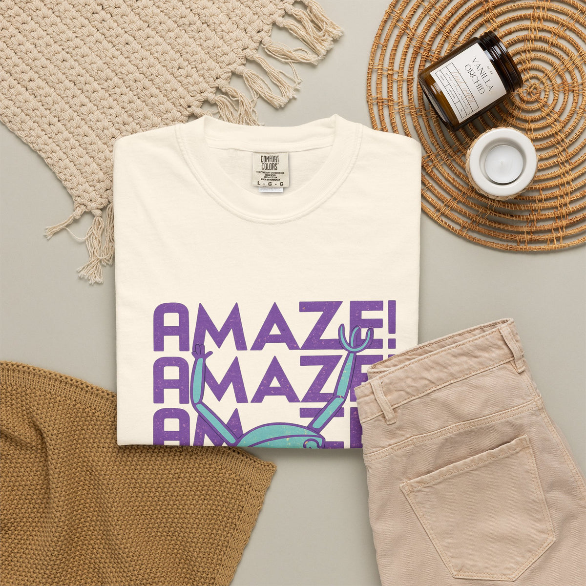Comfort Colors® Amaze Rocky Graphic T-Shirt