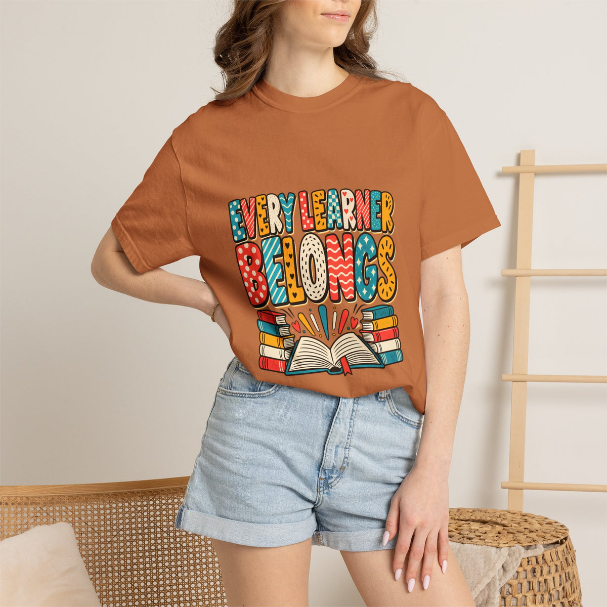 Comfort Colors® Every Learner Belongs T-Shirt, Inclusive Education Teacher Gift, Special Education Classroom, Back to School Teacher Shirt