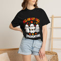 Comfort Colors® All About Fall Prevention T-Shirt, Funny Physical Therapist Gift, Occupational Therapy Humor Gift, Cute Autumn Ghost