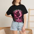 Comfort Colors® In October We Wear Pink T-Shirt, Breast Cancer Awareness Witch Gift, Pink Ribbon Halloween, Spooky Survivor Support Shirt