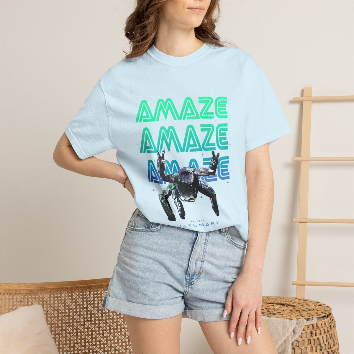 Comfort Colors® Amaze Rocky Vintage T-Shirt, Project Hail Mary Inspired Sci Fi Tee