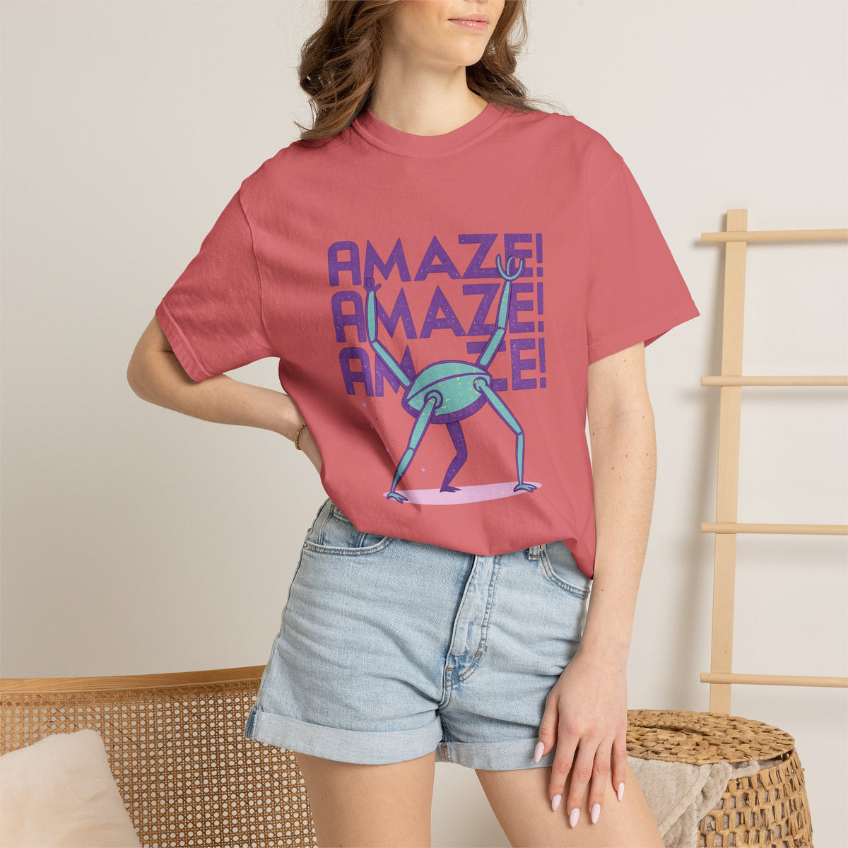 Comfort Colors® Amaze Rocky Graphic T-Shirt